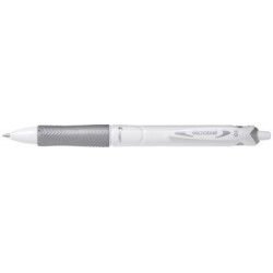 Pilot stylo à bille rétractable acroball pure white, vert