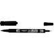 Pilot marqueur permanent "twin marker", extra fin, rouge