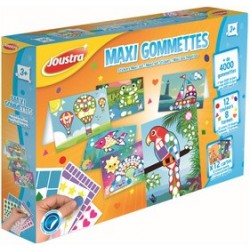 Joustra tableaux de gommettes maxi, 108 pièces