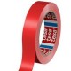Tesa ruban adhésif d'emballage 62204, 9 mm x 66 m, rouge (LOT DE 16)