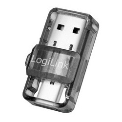 Logilink adaptateur usb 3.2 - bluetooth 5.0, transparent