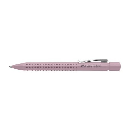 Faber-castell stylo à bille rétractable grip 2010, rose