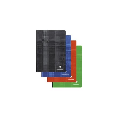 Fin de série : clairefontaine cahier broché, a4, quadrillé (LOT DE 4)