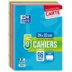 Fin de série: oxford cahier piqûre, 240 x 320 mm, seyès,