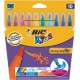 Bic kids feutre visaquarelle, étui en carton de 10