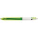 Bic stylo à bille rétractable 4 colours fluo