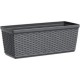 Emsa jardinière aqua comfort casa mesh, (l)750 mm, granit