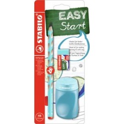 Stabilo kit pour écolier easygraph, pour gauchers, rose vif