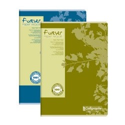 Calligraphe cahier forever, 170 x 220 mm, quadrillé 5/5 (LOT DE 10)