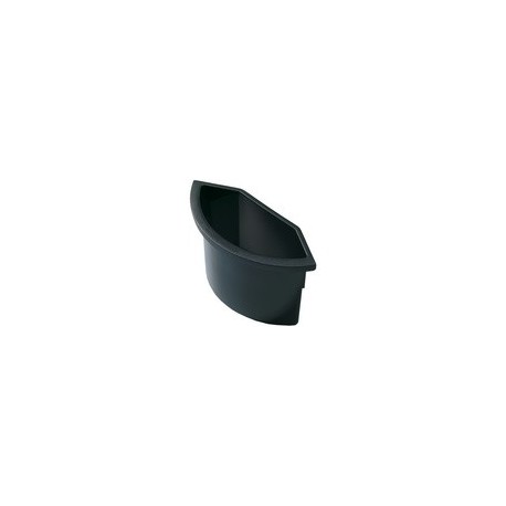 Helit compartiment pour corbeille à papier h69059, gris