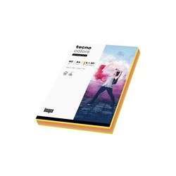Tecno papier multifonction colors, a4, rose fluo