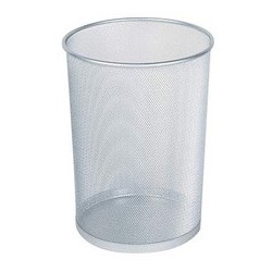 Rubbermaid corbeille concept collection, 19 litres, argent