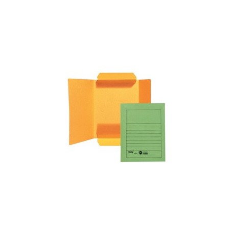 Elba chemise à rabat en carton manile, a4, orange (LOT DE 25)