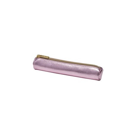 Herlitz trousse ronde "mini metallic", or