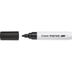 Pilot marqueur à pigment pintor, medium, abricot fluo