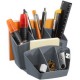 Cep multipot à crayons ceppro, 8 compartiments, gris