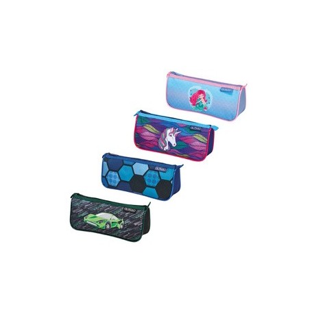 Herlitz trousse sport "mix", en polyester (LOT DE 4)