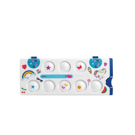 Pelikan stickers pour boîte de peinture k12/k24, turquoise