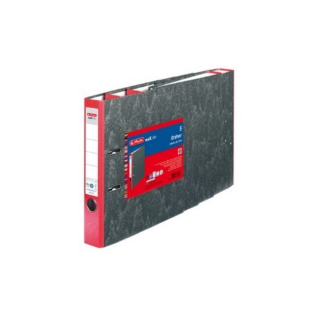 Herlitz classeur max.file nature, a4, 50 mm, noir
