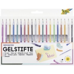 Folia stylo gel super selection, étui de 20