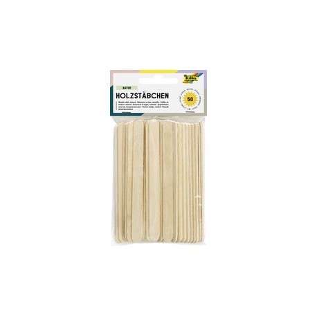 Folia bâtonnets en bois, longueur : 114 mm, assorti