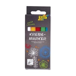 Folia marqueur craie "fresh colours", set de 5