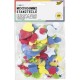 Folia pièces estampées caoutchouc mousse, 200 pièces assorti