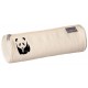 Pagna trousse ronde "zèbre", coton, naturel