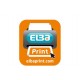 Elba classeur rado brillant, 80 mm, pack de 5, rouge