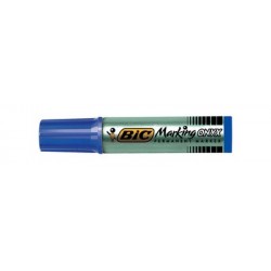 Bic marqueur permanent marking onyx 1482, pointe ogive,rouge