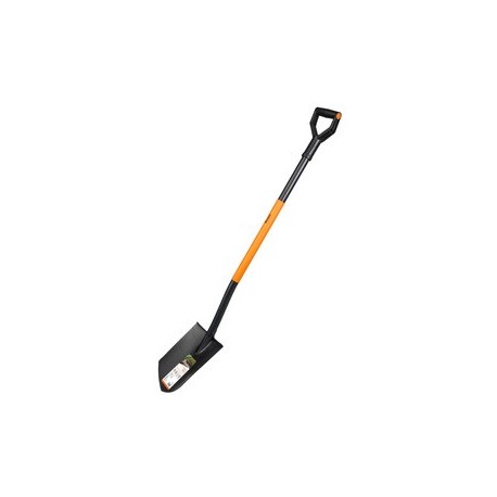 Bradas bêche pointue, longueur : 1.250 mm, noir/orange