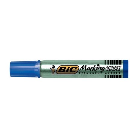 Bic marqueur permanent marking onyx 1591, pointe biseautée,