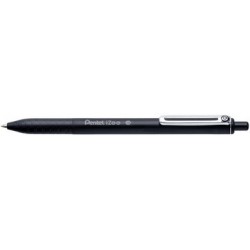 Pentel stylo à bille rétractable izee, bleu ciel