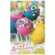 Susy card  carte d'anniversaire "cake pops"