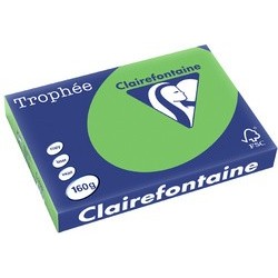 Clairalfa papier universel trophée, a3, 160 g/m2, pêche (LOT DE 4)