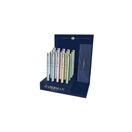 Waterman stylo à bille allure pastel, présentoir de 20