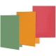Elba couverture pour dossiers, a4, carton manille, rouge (LOT DE 100)