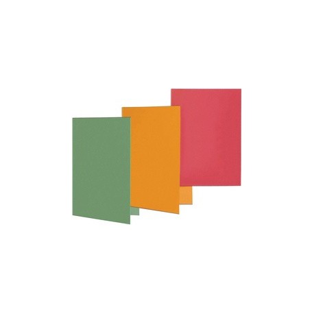 Elba couverture pour dossiers, a4, carton manille, rouge (LOT DE 100)