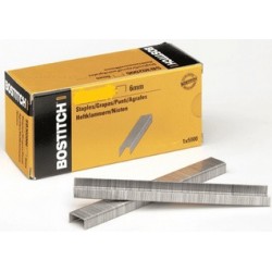 Bostitch agrafes stcr 2619 1/4, 6 mm, galvanisé