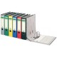 Elba classeur rado papier marbré,largeur de dos: 80 mm,rouge