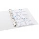Elba pochette pour cartes de visite, format a4, pp, 0,09 mm