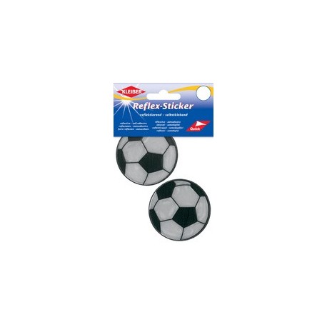 Kleiber sticker réfléchissant "football", argent