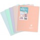 Clairefontaine cahier koverbook blush, 170 x 220 mm, assorti (LOT DE 10)