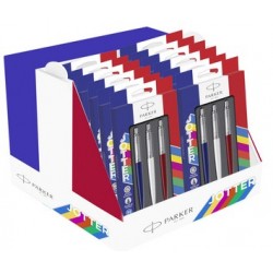 Parker stylo à bille jotter originals trio, présentoir de 24