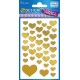 Avery zweckform zdesign sticker creative "coeurs", doré