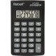 Rebell calculatrice de poche hc 308, noir