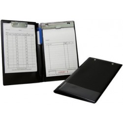 Wedo chemise porte-bloc, format a6, noir