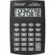 Rebell calculatrice de poche hc 208, noir