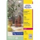 Avery zweckform etiquettes transparentes, 60 mm, rond