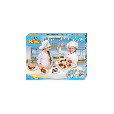Hama perles à repasser midi "boîte à snack", coffret cadeau